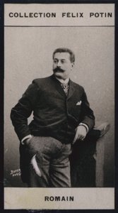 Romain (1858) (černobílá fotografie) od European Photographer