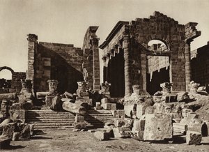 Sbeitia, Temple (čb fotografie) od European Photographer