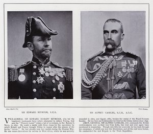 Sir Edward Seymour, Sir Alfred Gaselee (černobílá fotografie) od European Photographer