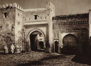 Tetuan, brána starého města (černobílá fotografie) od European Photographer