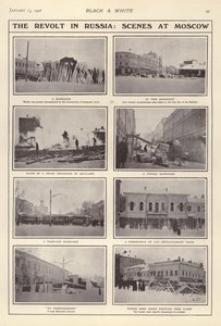 Revolta v Rusku, scény v Moskvě od European Photographer