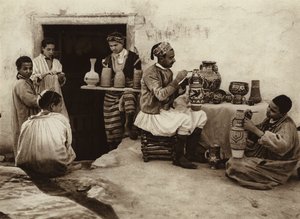Tunis, Hrnčířská bouda (čb fotografie) od European Photographer