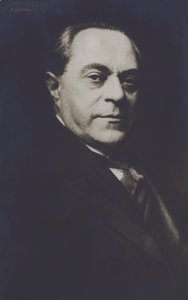 Vladimir de Pachmann, rusko-německý pianista známý svou hrou děl Chopina (č/b foto) od European Photographer
