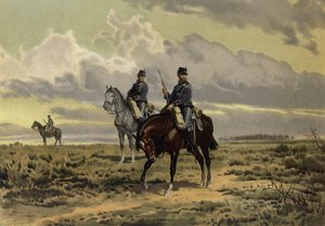 Pokrok kavalérie (chromolitho) od European School