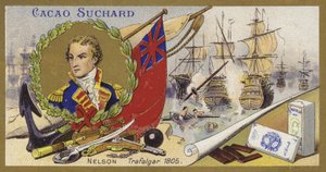 Admirál Lord Nelson a bitva u Trafalgaru, 1805