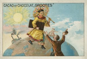 Reklama na kakao a čokoládu Grootes