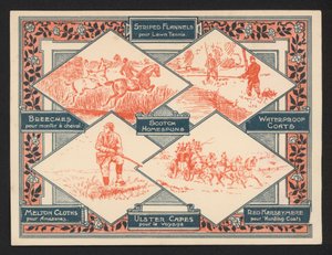 Reklama na dodavatele outdoorového oblečení (color litho) od European School