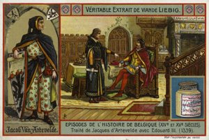 Dohoda o smlouvě mezi Jacobem van Arteveldem z Gentu a anglickým králem Edwardem III., 1339 od European School