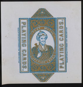Umělecká díla pro hrací karty (litho) od European School