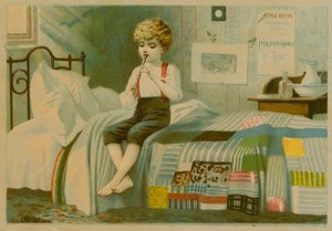 Chlapec hrající na flétnu od European School