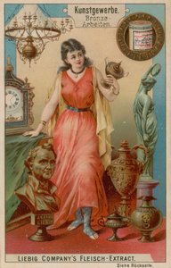 Bronzová práce (chromolitho) od European School