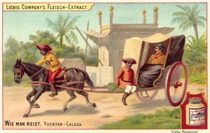 Caleza na Yucatánu (chromolitho) od European School