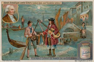 Carlo Goldoni ve filmu Benátský gondoliér nebo milenci pohrdají od European School