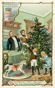 Vánoční strom (chromolitho) od European School