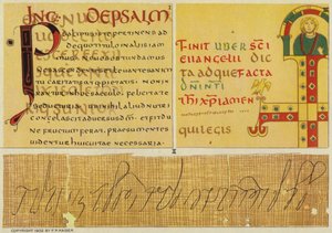 Cicero v palimpsestu (barevná litografie) od European School