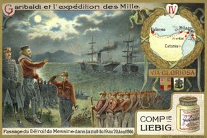 Přeplavení Messinské úžiny v noci z 19. na 20. srpna 1860 od European School
