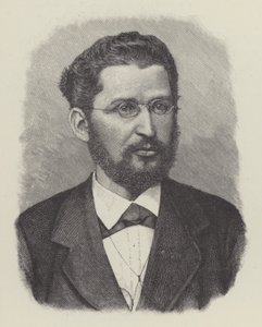 Edward Bernstein, německý sociálně demokratický filozof a politik (litografie) od European School