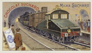 Elektrická lokomotiva pro podzemní dráhy, 1900 od European School