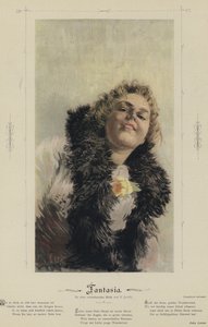 Fantasia (barevná rytina) od European School
