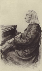 Franz Liszt (rytina) od European School