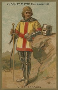 Geoffrey z Villehardouinu , francouzský voják a historik