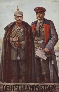 Pýcha Německa! (barevná litografie) od European School