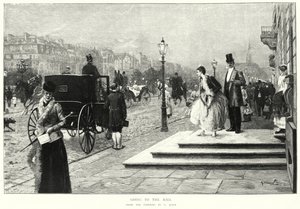 Jít na ples, obraz od G Marxe (litho) od European School
