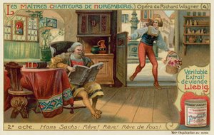 Hans Sachs ve své dílně od European School