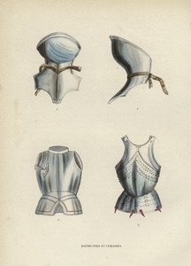 Gorgets And Breastplates (barevné rytí) od European School