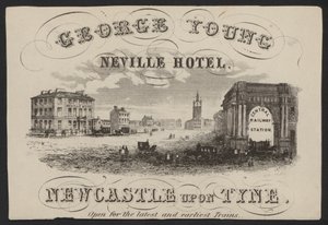 Hotel Trade Card (rytina) od European School