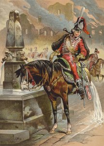 Ilustrace pro Dobrodružství barona Munchausena od European School