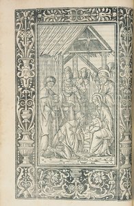 Ilustrace z Christian Decachordum od Marcus Vigerius (1446-1516), Fano od European School