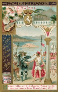 Italské provincie, Liebigova karta, počátek 20. století (chromo) od European School