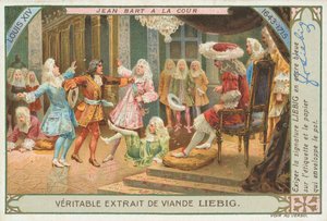 Jean Bart, Liebigova karta, počátek 20. století (chromo) od European School