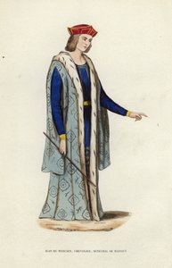 Jean De Werchin, Chevalier, Senechal De Hainaut (barevná rytina) od European School