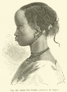 Fellane girl, okolí Segon (rytina) od European School