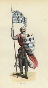 John Sitsylt (barevná rytina) od European School