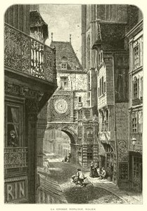 The Big Clock, Rouen (rytina) od European School
