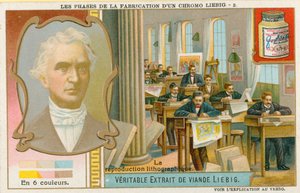 Výroba Liebigova chromolitografu od European School