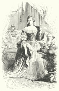 Marie Terezie Rakouská, císařovna Svaté říše římské (rytina) od European School