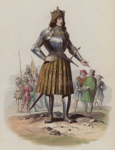 Maxmilián I., císař Svaté říše římské (barevná rytina) od European School