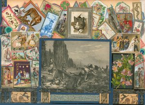 Stránka ze Sammelsuria, svazek III (tištěný materiál) od European School