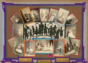 Stránka ze Sammelsurium, svazek IV (tištěný materiál) od European School