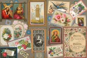 Stránka ze Sammelsurium, svazek IX (tištěný materiál) od European School