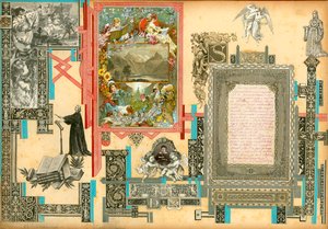 Stránka ze Sammelsurium Volume I (tištěný materiál) od European School