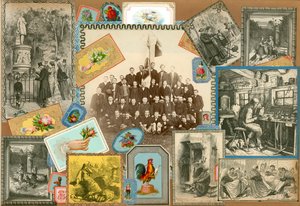 Stránka z VIII. dílu Sammelsuria (tištěný materiál) od European School