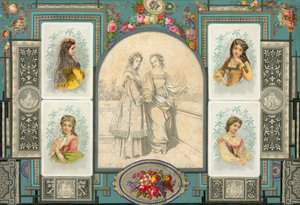 Stránka z knihy Sammelsurium, svazek V (tištěný materiál) od European School