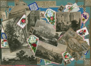 Stránka ze Sammelsurium, svazek XI (tištěný materiál) od European School