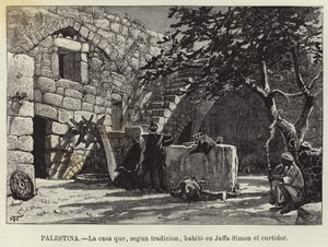 Palestina, Dům, který podle tradice žil v Jaffa Simon koželuh od European School
