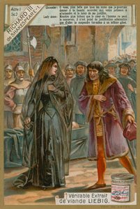 Richard III a Lady Anne od European School